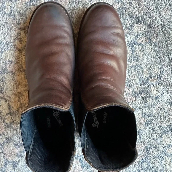 Danner Dark Brown Leather Chelsea Boots - Picture 2 of 9
